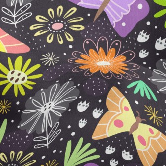 Butterflies Flying In The Flow Lightweight Performance Linen