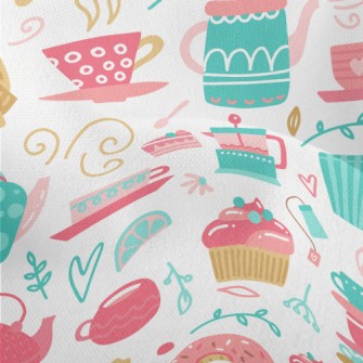 Warm Country Afternoon Tea Lightweight Performance Linen