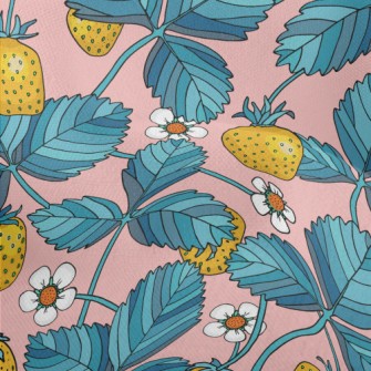 Small Wild Flowers And Wild St Lightweight Performance Linen