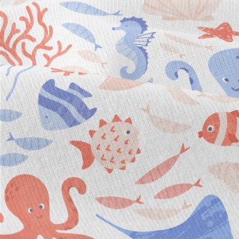 Gentle Octopus Seahorse Starfi Modern Jersey