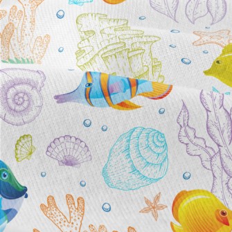 Bright Fish And Coral Modern Jersey