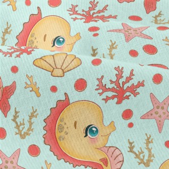 Scale Fish And Seahorse Modern Jersey