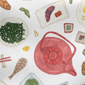 Elegant And Exquisite Japanese Jersey Backed Fleece