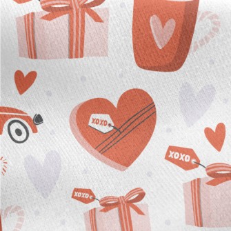 Valentine's Day Date Jersey Backed Fleece