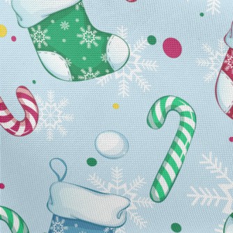 Colorful Snowflake Christmas S Pongee