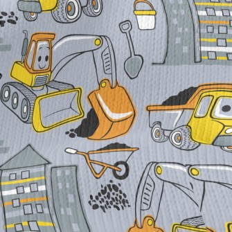 Engineering Excavation Sand An Stretch Jersey