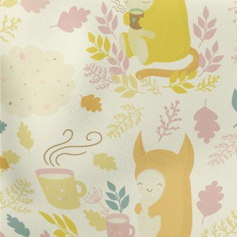 Cute Little Monster Lightweight Cotton Poplin
