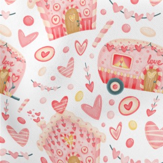 Full House Of Love And Romance Lightweight Cotton Poplin