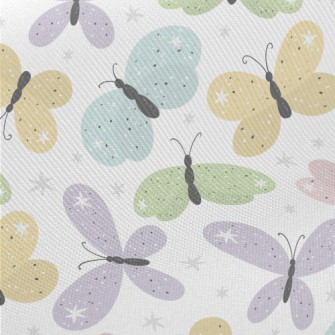 Shiny Wings Butterfly Midweight Cotton Poplin