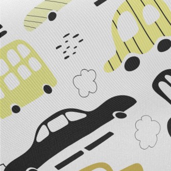 Simple Color Block Car Midweight Cotton Poplin