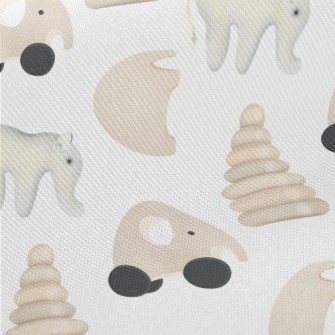 Exquisite Wooden Toys Midweight Cotton Poplin