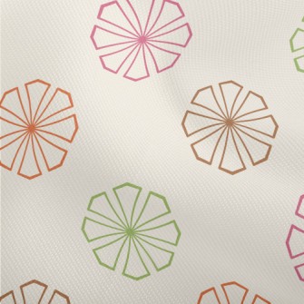 Colorful Geometric Flowers Dobby