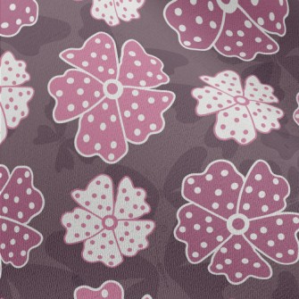 Vintage Butterflies And Flower Chiffon