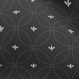 Cross Dot Pattern Chiffon