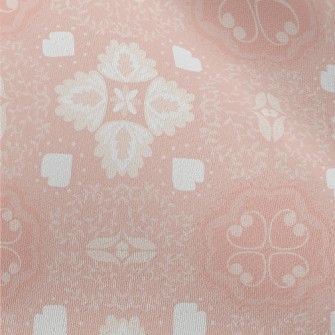 Beautiful Pink Garden Chiffon