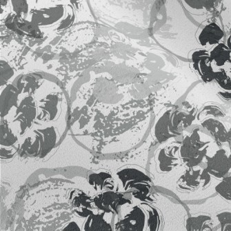 Hand Drawn Abstract Pattern Chiffon