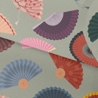 Traditional Oriental Folding F Waterproof Oxford