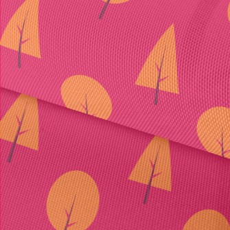 Lovely Orange Forest Waterproof Oxford