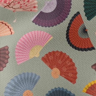 Traditional Oriental Folding F Waterproof Canvas