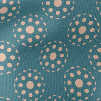 Apricot Polka Dot Decoration Waterproof Canvas