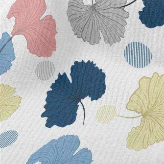 Colorful Hand Drawn Ginkgo Lea Terry
