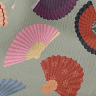 Traditional Oriental Folding F Terry