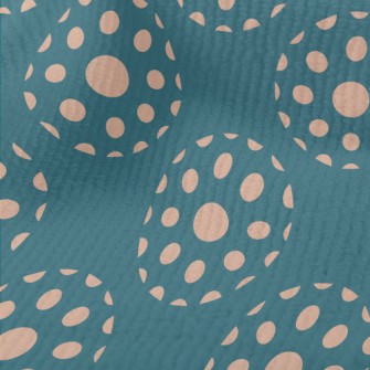 Apricot Polka Dot Decoration Terry