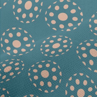 Apricot Polka Dot Decoration Performance Linen