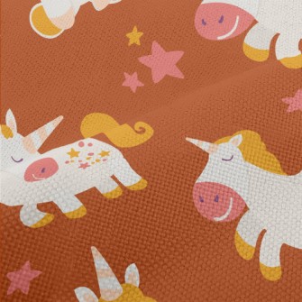 Happy Cartoon Unicorn Performance Linen