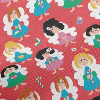 Cute Christmas Girl Performance Linen