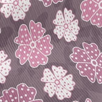 Vintage Butterflies And Flower Standard Corduroy