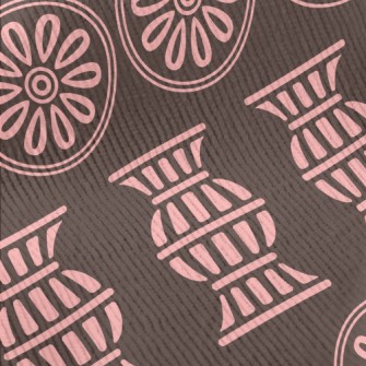 Flowers And Vases Doodle Standard Corduroy