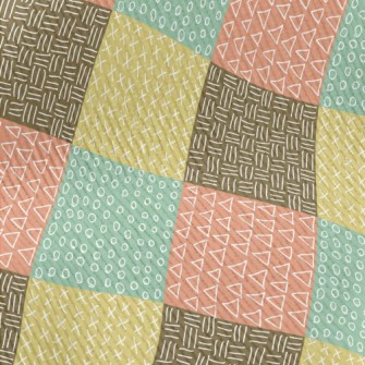 Hand Drawn Geometric Doodles Standard Corduroy