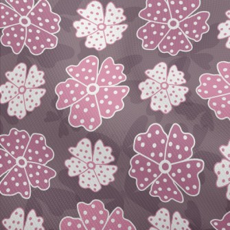 Vintage Butterflies And Flower Dobby