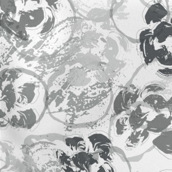 Hand Drawn Abstract Pattern Stretch Ponte