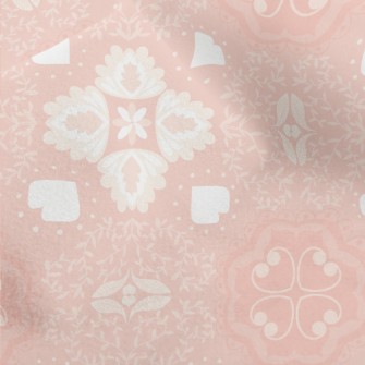 Beautiful Pink Garden Micro Fleece