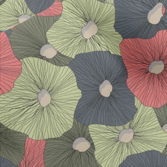 Abstract Colorful Hand Drawing Micro Fleece