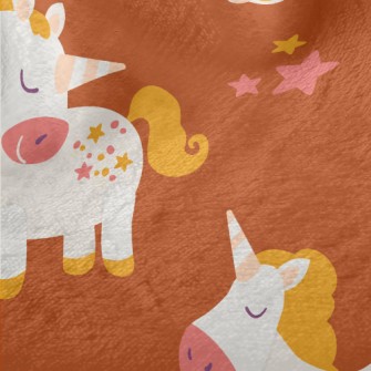 Happy Cartoon Unicorn Minky