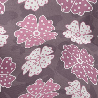 Vintage Butterflies And Flower Lightweight Performance Linen