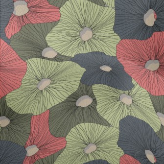 Abstract Colorful Hand Drawing Lightweight Performance Linen