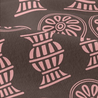 Flowers And Vases Doodle Modern Jersey