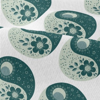 Flower Sun And Moon Yin And Ya Modern Jersey