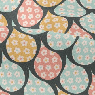 Colorful Water Drop Flowers Modern Jersey