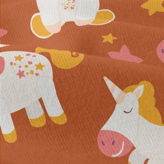 Happy Cartoon Unicorn Modern Jersey