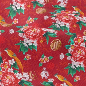 Chinese Festive Flowers And Bi Modern Jersey