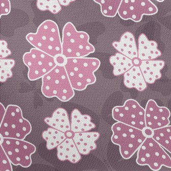 Vintage Butterflies And Flower Pongee