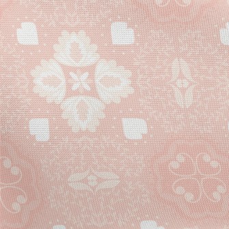 Beautiful Pink Garden Pongee