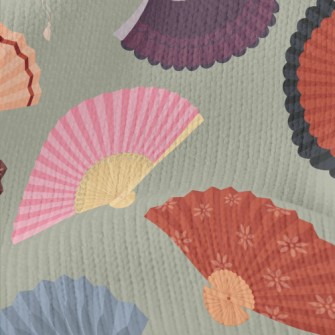 Traditional Oriental Folding F Stretch Jersey