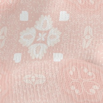 Beautiful Pink Garden Stretch Jersey