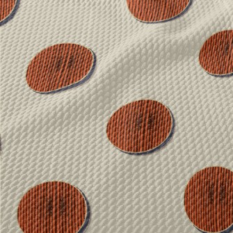 Retro Simple Round Birdseye Piqué